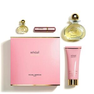 SEXUAL SECRET 4-PIECE SET
Ultra-flirtatious.  Sexy.  Luscious to the core.